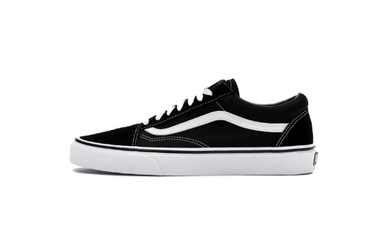 Vans Old Skool True White Unisex Skate Shoes Offer Classic Low Top Canvas/Leather Upper